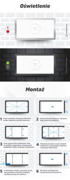 Рекламный светодиодный короб Budget Line 100х50см