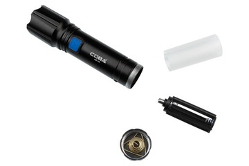 COBA XHP50 ВОЕННЫЙ ПОХОДНЫЙ ФОНАРЬ 18650 АККУМУЛЯТОРНЫЙ ТАКТИЧЕСКИЙ ЗАЖИМ
