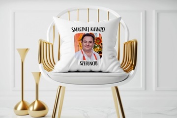 ПОДУШКА С МАКЛОВИЧОМ РОБЕРТОМ ЗАБАВНЫЙ ПОДАРОК ​​JASIEK 40X40CM