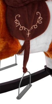 Огромная лошадка-качалка XXL ROCKING HORSE с музыкой РОКЕР + КОВБОЙ МУЗЫКА