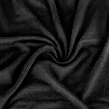 НАБОР ИЗ 4 ШТ. ЧЕХОЛ ДЛЯ СТУЛА XL, ЧЕРНЫЙ, ЭЛАСТИЧНЫЙ, ТОНКИЙ