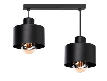 LAMPA WISZĄCA SUFITOWA LOFT 2 VINTAGE ŻYRANDOL LED LAMPY SUFITOWE DO SALONU