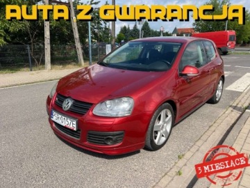 Volkswagen Golf V Hatchback 1.9 TDI 105KM 2007 Volkswagen Golf GT LINE KLIMATYZACJA EL.SZYBY EL.LUSTERKA CENTRALNY ZAMEK