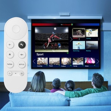 PILOT GOOGLE TV 4K CHROMECAST ASYSTENT GOOGLE YOUTUBE NETFLIX BLUETOOTH