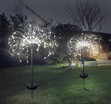 Садовый светильник SOLAR FIREWORK LED одуванчик x2