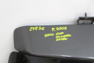 PEUGEOT 3008 09R- VÍKO KUFRU KUFRU ZADNÍ KTP KTPD