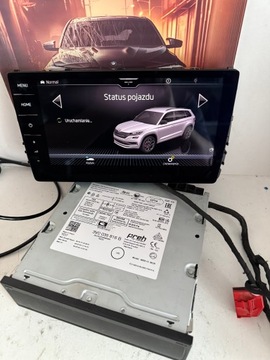 SKODA SUPERB KODIAQ OCTAVIA RADIO NAWIGACJA MULTIMEDIA MIB3 DAB 3V0035816B