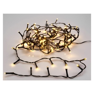 ЭКВИП СВЕТОДИОДНЫЕ РОЖДЕСТВЕНСКИЕ ОГНИ 5М ТЕПЛЫЙ БЕЛЫЙ