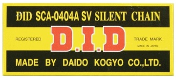 ŁAŃCUSZEK ROZRZĄDU DID CHIŃSKIE 4T GY6 (139QMB)