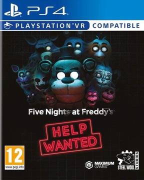 FNAF Five Nights at Freddy's Help Wanted Ps4 NOWA