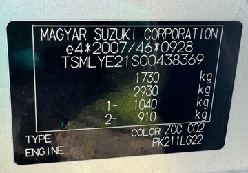 Suzuki Vitara III SUV 1.6 VVT 120KM 2017 Suzuki Vitara 1,6 120KM 4x4 Climatronic Kamera NAVI Bezwypadkowy Serwis, zdjęcie 30