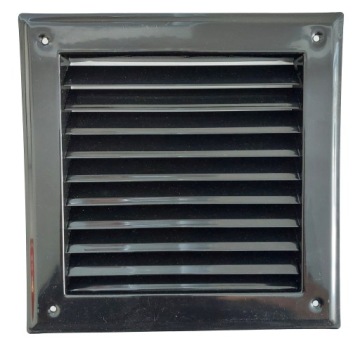 KRATKA OSŁONA WENTYLACYJNA SKOŚNA 40x80 CZARNA