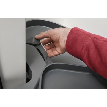 Półka narożna nerka HAFELE TRIGON 500 prawa biały