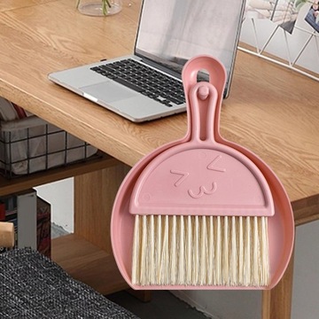 Маленькая метла и совок Мини-совок Розовая метла