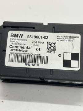 9319081 JINÉ MODUL 114 D 70 2014 BMW 1 (F21)