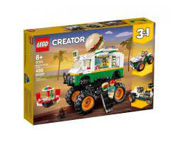 Lego CREATOR 31104 Monster truck z burgerami