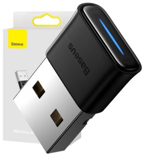 MINI ADAPTER USB BLUETOOTH 5.1 BASEUS ODBIORNIK NADAJNIK A2DP 7 URZĄDZEŃ