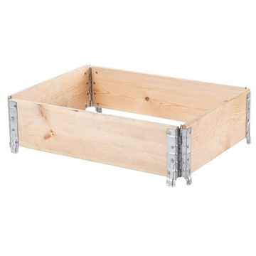 УДЛИНИТЕЛЬ ДЕРЕВЯННОГО ПОДДОНА 80 x 60 см КОНТЕЙНЕР ДЛЯ ПОДДОНОВ САДОВАЯ КРОВАТЬ