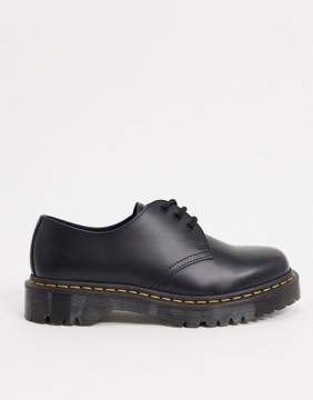 Dr Martens 1461 Bex Czarne buty na platformie z 3 oczkami 44