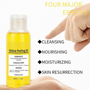 F'e Doren Желтое Пилинг-масло для рук 30 мл Воск для рук