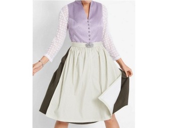 КОСТЮМНОЕ ПЛАТЬЕ BONPRIX DIRNDL PEOPLE 2 ШТ. 50