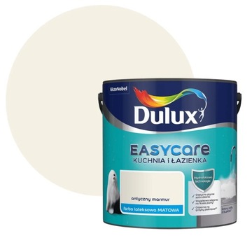 DULUX EASY KUCHNIA ŁAZIENKA Antyczny marmur 2,5L Mat FARBA DO ŚCIAN