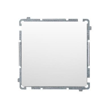 BASIC MODUŁ BIAŁY PRZYCISK 1X 1Z ZACISKI SPRĘŻYNOWE 10AX 250V