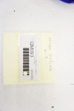 QM093 OPEL CORSA F 1.2I ČERPADLO VSTŘIKOVAČE 9812133780