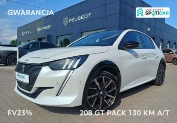 Peugeot 208 II Hatchback 1.2 PureTech 130KM 2022 Peugeot 208 175 GT PACK 130 KM AUTOMAT I wl. serwis ASO GWARANCJA FV23