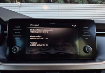 Skoda Scala Hatchback 1.0 TSI 110KM 2022 Skoda Scala SalonPL 1.0TSI 110KM Style DSG Kamera LED Kessy Alu17 Podgrzew, zdjęcie 24