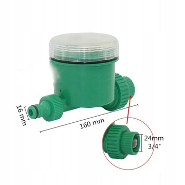 Электронный контроллер полива, программатор спринклеров на кране