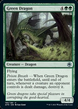 MtG: Green Dragon (AFR)