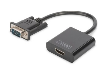 Digitus DA-70473 adapter z VGA na HDMI 1080 FullHD