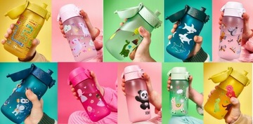 ION8 Детская бутылка для воды для школы, детского сада, Бутылка для воды без BPA 400 мл