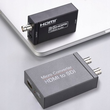 Конвертер 1080P HDMI в SDI 2 аудиовыхода SDI
