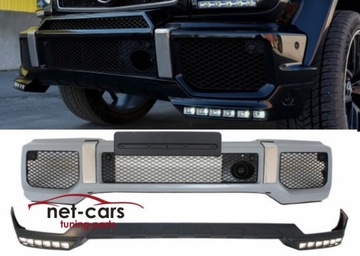 ZDERZAK DOKLADKA LED MERCEDES G W463 W461 G65 AMG