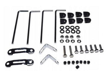 УНИВЕРСАЛЬНОЕ СТЕКЛО, ОБТЕКАТЕЛЬ МОТОЦИКЛА, СКУТЕР, МОТОЦИКЛ, ЧОППЕР + КРЕПЛЕНИЕ