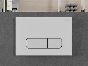 КНОПКА MEXEN NAPO 02 ДЛЯ КОРПУСА УНИТАЗА, БЕЛАЯ