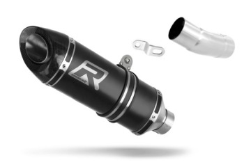 ZX6R 636 2009 - 2024 Low Level wydech tłumik HP8 BLACK Dominator