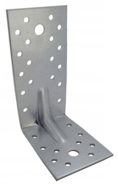 KĄTOWNIK ŁĄCZNIK WZMACNIANY 120x80x60x2,5mm 10szt PRZETŁOCZONY CIESIELSKI