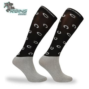 Носки для верховой езды из микрофибры - подковы