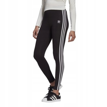 LEGGINSY ADIDAS TREFOIL 3 PASKI ORIGINALS SPODNIE