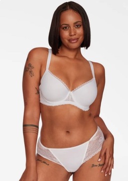 HENDERSON BIUSTONOSZ STANIK PUSH UP KASSIDY BIAŁY 70D + WORECZEK DO PRANIA