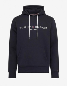 Bluza Tommy Hilfiger z kapturem granat r.M