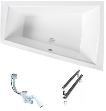 Wanna prawa BESCO INTIMA DUO SLIM 170X125 + SYFON