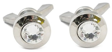 Ozdobne Śruby do montażu tablicy rejestracyjnej - Diament w Chromie