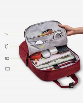 РЮКЗАК INNOSTYLE ДЛЯ НОУТБУКА 15.6 ДЛЯ САМОЛЕТА Водонепроницаемый COLORLITE 14л