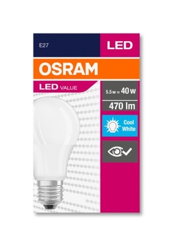Светодиодная лампа Osram E27 4,9 Вт нейтрального белого цвета