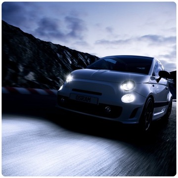 2 СВЕТОДИОДНЫЕ ЛАМПЫ OSRAM H7/H18, МОДИФИЦИРОВАННЫЕ ЛАМПЫ БОЛЬШЕ СВЕТА +200 ЛЕГКАЯ УСТАНОВКА