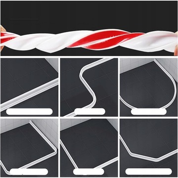 ГИБКАЯ ВОДОНЕПРОНИЦАЕМАЯ РАЗДЕЛИТЕЛЬНАЯ ЛЕНТА ДЛЯ ДУША